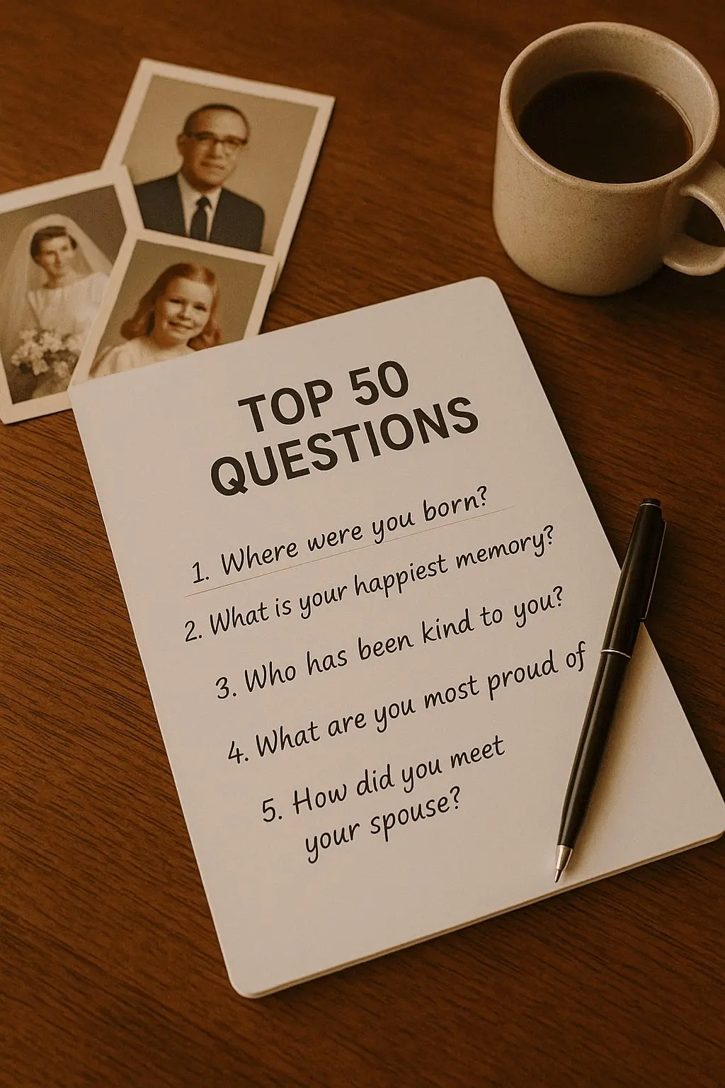  Why Our 50 Questions Are the Easiest Way to Help Your Parents Tell Their Life Story